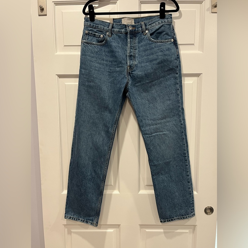 Everlane The Relaxed Straight Jean High Rise - size 28 NWT